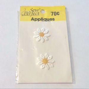 Vintage Sew Perfect Daisy Appliqués/Patches